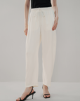 Drawstring Wide Leg Pants