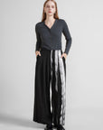 Pleated Wide Leg Pants