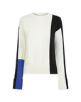 Round Neck Colorblock Sweater