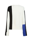 Round Neck Colorblock Sweater