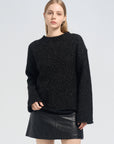 Round Neck Sparkle Sweater