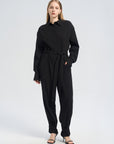 Tie Waist Wide Leg Jumpsuit