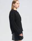 Round Neck Sparkle Sweater