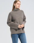 Turtleneck Dorp Shoulder Sweater