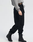 Drawstring Waist Cargo Pants