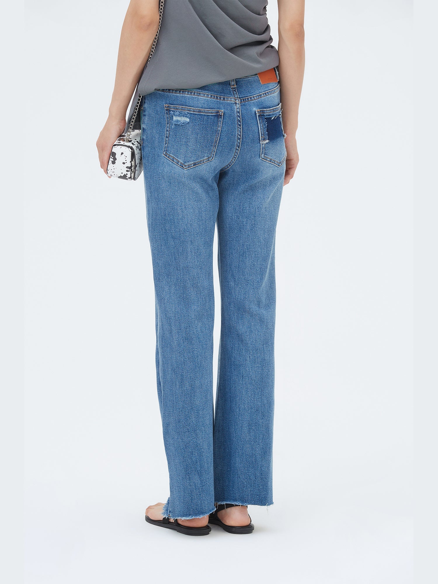 High Waist Flare Jeans