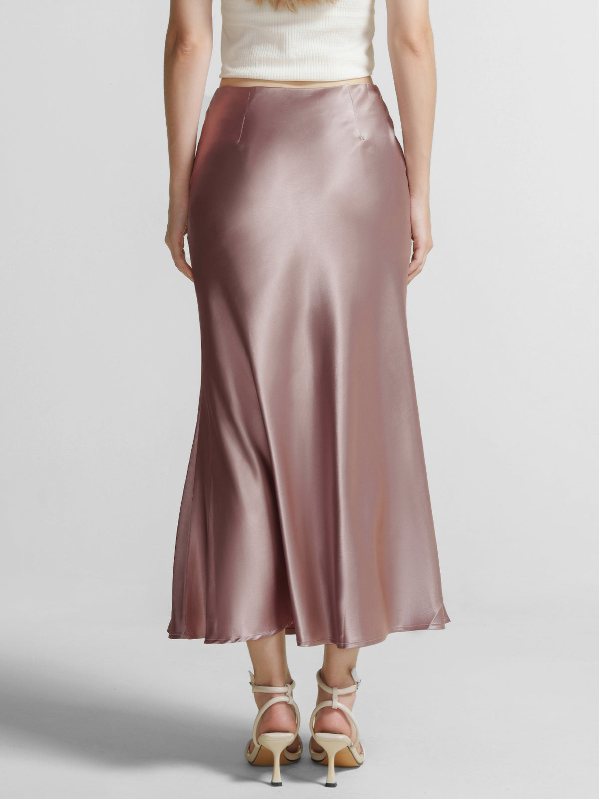 Satin Maxi Skirt