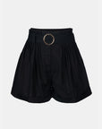 High Waist Pleated Shorts