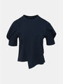 Ruched Puff Sleeve T-Shirt