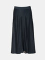 A-line Wrap Midi Skirt