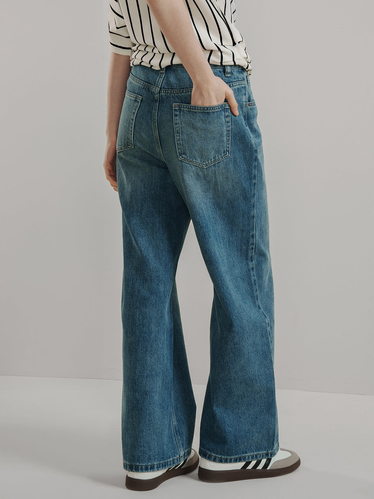 High Waist Wide Leg Jeans