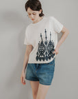 Embroidered Short Sleeve T-Shirt