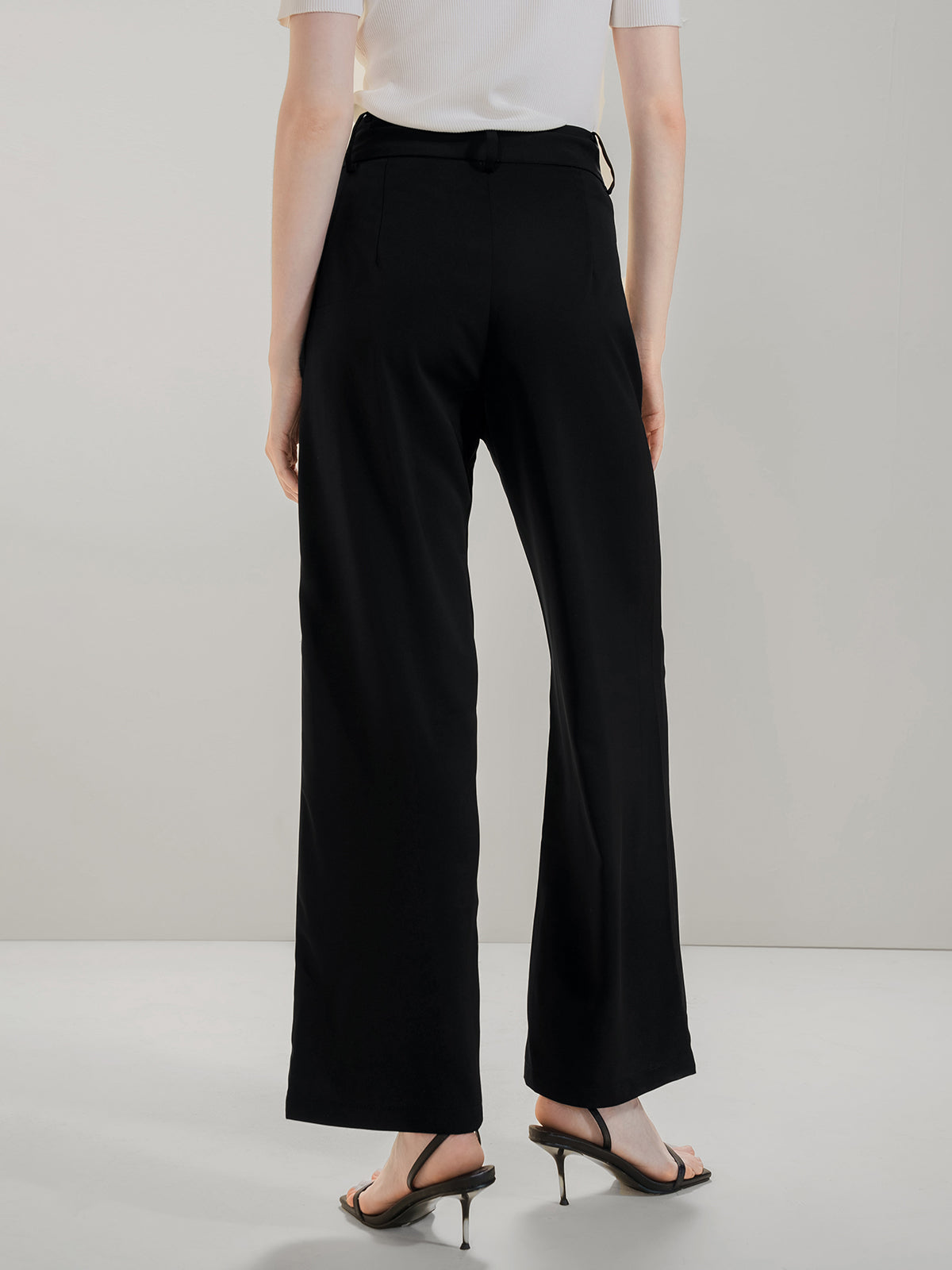 High Waist Wide Leg Pants