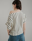 Knit Stripe T-Shirt