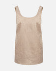 Textured Scoop Neck Tank