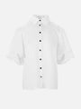 Classic Court Sleeves Button Down Shirt