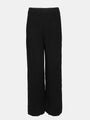 Rib Knit Wide Leg Pants