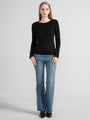 Ribbed Slim Fit Knit Top