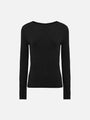 Ribbed Slim Fit Knit Top