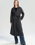 Belted Wool Longline Coat