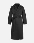 Belted Wool Longline Coat