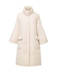 Stand Collar Oversized Down Coat