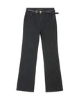 High Waist Straight Leg Jeans