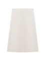 Wool A-Line MiniSkirt